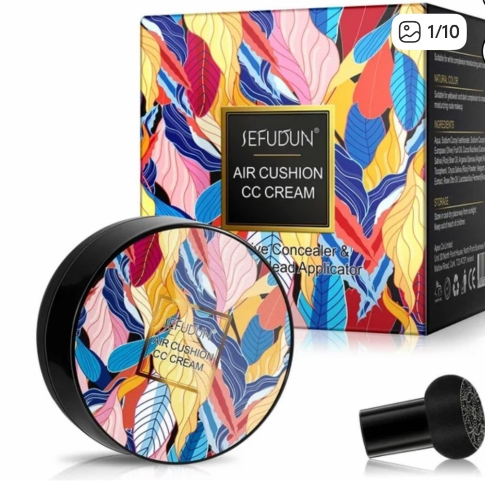 Sefudun Air Cushion CC Cream-Korean Makeup